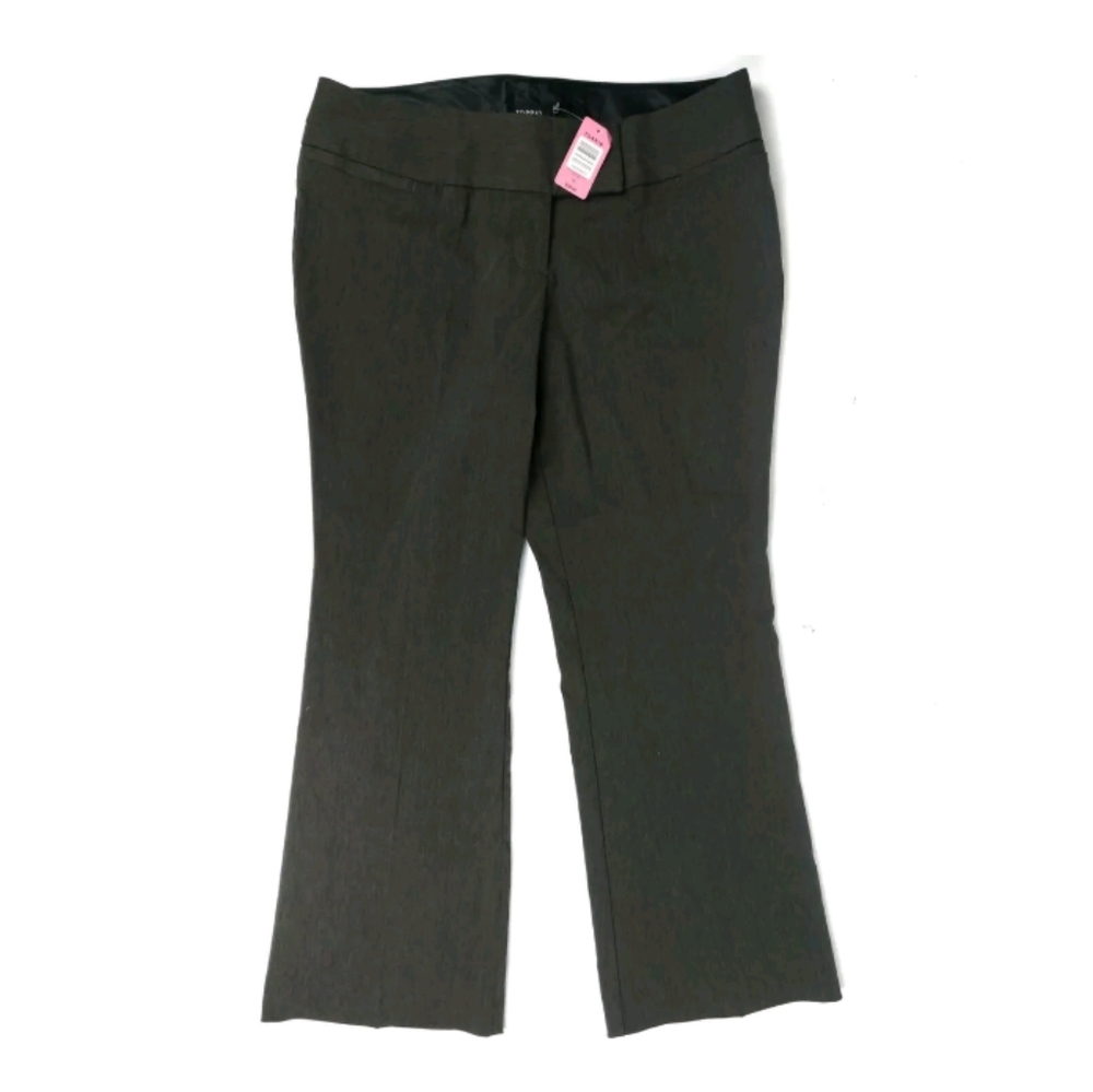 NWT Torrid gray stretch chloe trouser pants